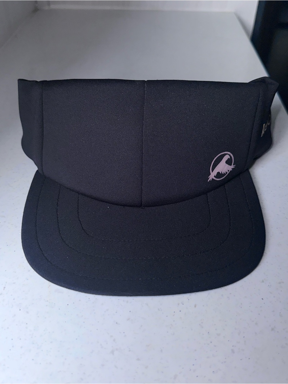 Kea Peak Black with logo Trucker Hat Visor